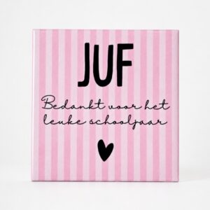 Tegeltje Juf